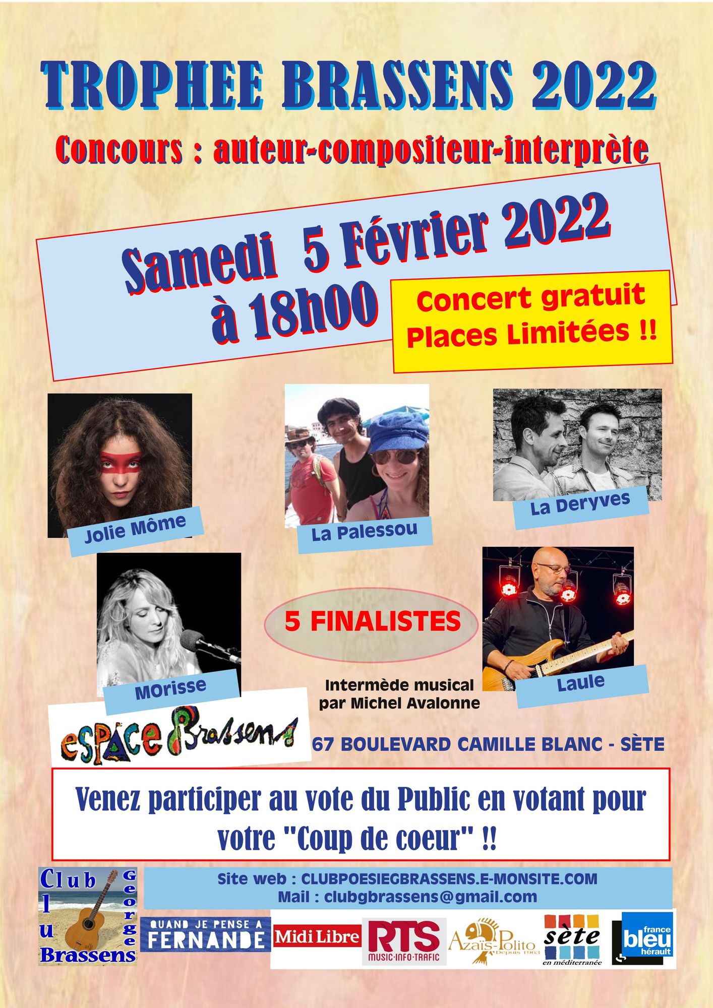 Trophée Brassens 2022